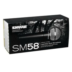 Shure SM58S Micrófono Dinámico con Interruptor - Excelente para Voces en Vivo - Resistente y de Alta Calidad - comprar en línea