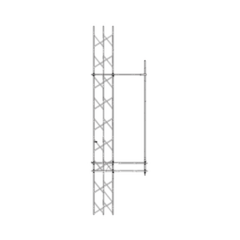 SINCLAIR Montaje Lateral Ajustable en Kit para Antenas de 8.89 cm de Diámetro a 228 cm de Distancia-Torre. MOD: SMK-345-A7