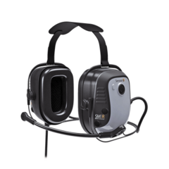 SENSEAR Protector auditivo IS de diadema por detrás de la cabeza con cable integrado para Motorola MOTOTRBO MOD: SMR1-ISE1-M9