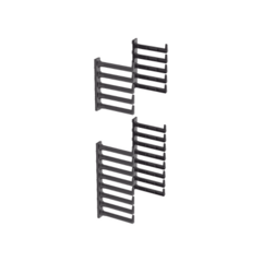 PANDUIT Kit de Dedos Para Organizador de Cables, Para Uso con Gabinetes de 42 o 45 UR, Tipo S o Tipo N, 6.8 in de Ancho, Color Negro SN25F