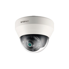 Hanwha Techwin Wisenet Cámara IP Tipo Domo Interior 2MP / Lente 3.6mm / IR 15M / dWDR / Micrófono Interconstruido MOD: SND-L6013R