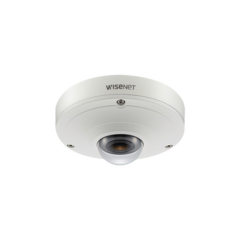 Hanwha Techwin Wisenet Fisheye IP Antivandálica IP 5 Megapixel / PTZ Digital 8X / Exterior IP66 / IK10 / Micrófono Interconstruido MOD: SNF-8010VM