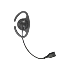PRYME ​Auriculares de gancho en forma de "C" con cable de fibra trenzada y conector SNAP. Requiere micrófono de solapa de 1 o 2 hilos de la Serie SNAP. MOD: SNP-CR