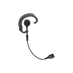 PRYME Auricular de gancho para el oído (RESPONDER) con cable de fibra trenzada y conector SNAP. Requiere micrófono de solapa de 1 o 2 hilos de la Serie SNAP. MOD: SNP-EH