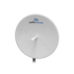 RADIOWAVES Antena direccional, Dimensiones (4 ft), 5.25-5.85 GHz, 2 Conectores N-hembra, Ganancia 35dBi, Montaje incluido MOD: SPD4-5.2NS - comprar en línea