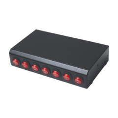 EPCOM INDUSTRIAL Switchera con 7 interruptores para barra de luces MOD: SSW7LV2