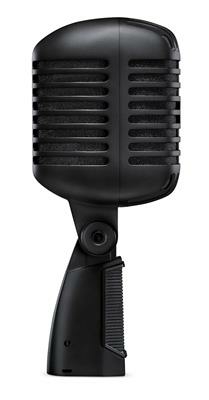 Shure SUPER 55-BLK Micrófono dinámico para voz DELUXE edición limitada PITCH BLACK - Diseño vintage y tono excepcional - Ideal para vocalistas y presentaciones en vivo. en internet
