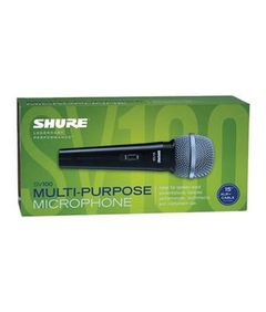 Shure SV100 - Micrófono Dinámico para Voces con Cable XLR-Plug Jack 6.3mm - Ideal para Presentaciones y Karaoke on internet