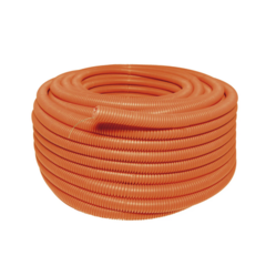 SURTEK Manguera flexible Reforzada 3/4" x 50 m /Polietileno Alta Densidad HDPE/ Con guía /Resistente a Intemperie. SYS136853