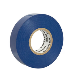 SURTEK Cinta para aislar color Azul de 19 mm x 18 metros / Fabricada en PVC / Adhesivo acrílico. SYS-138010