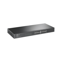 TP-LINK Smart Switch administrable Capa 2, 16 puertos 10/100/1000 Mbps + 2 puertos SFP MOD: T1600G-18TS