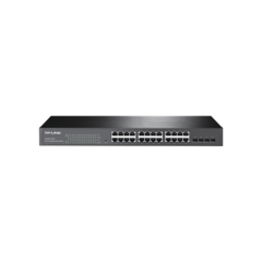 TP-LINK Smart Switch JetStream Gigabit administrable Capa 2, 24 puertos 10/100/1000 Mbps + 4 puertos SFP MOD: T1600G-28TS