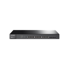 TP-LINK Switch Smart JetStream Gigabit L2, 12 Puertos 10GBase-T y 4 Ranuras SFP+ MOD: T1700X-16TS