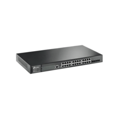 TP-LINK Switch JetStream Gigabit administrable Capa 2, 24 puertos 10/100/1000 Mbps + 4 puertos SFP MOD: T2600G-28TS