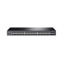 TP-LINK Switch JetStream Gigabit administrable Capa 2, 48 puertos 10/100/1000 Mbps + 4 puertos SFP MOD: T2600G-52TS