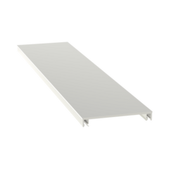 PANDUIT Cubierta para canaleta T-70, de PVC rígido, 70.1 x 9.1 x 1828.8 mm, Color Blanco MOD: T70CWH6