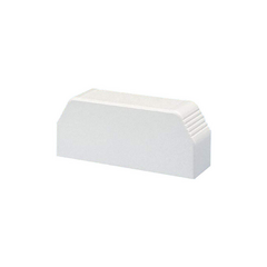 PANDUIT Tapa final, para uso con canaleta T70, Material PVC Rígido, Color Blanco MOD: T70ECWH