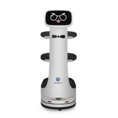 KEENON Robot mesero o repartidor / Ubicado por sensor láser / Sensor de obstáculos / Navegación fluida T8LS