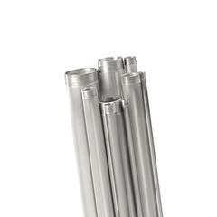 RAWELT Tubo conduit rígido de aluminio de 3” (76.2 mm) de 3.05 mts con cople. TAL-76-R