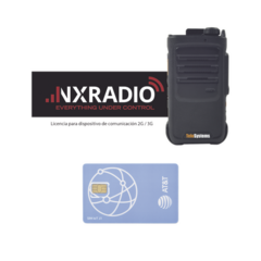 Telo Systems KIT de Radio PoC LTE TE390 Incluye Licencia NXRADIOTERMINAL Y SIM AT&T con 1 Año de Servicio MOD: TE390KITSIM