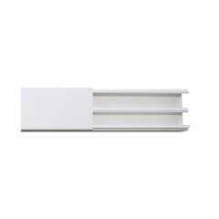 THORSMAN Canaleta en color blanco de PVC auto extinguible, 35 x 17, tramo de 2.5m (5301-01250) TMK-1735