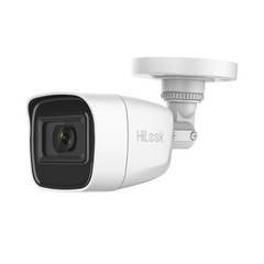 HiLook by HIKVISION Bala TURBOHD 2 Megapíxel (1080p) / Gran Angular 106° / Lente 2.8 mm / Audio por Coaxitron / 30 mts IR EXIR / Exterior IP66 / 4 Tecnologías / dWDR MOD: THC-B120-MS