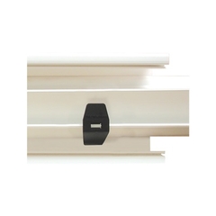 THORSMAN Clip sujetador negro para canaleta TEK100 (5590-34600) TEK-100-CLIP