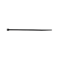 THORSMAN Cincho de nylon color negro, 2.5 x 100mm (100pzs) (4200-01001) MOD: TH-100-B