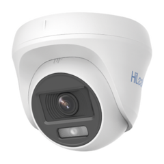 HiLook by HIKVISION Turret TURBOHD 1080p / Imagen a Color 24/7 / Lente 2.8 mm / ColorVu Lite / Luz Blanca 20 mts / Uso en interior / Policarbonato THC-T129-P