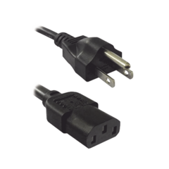 THORSMAN Cable de poder para contacto empotrable TH-CDE-USB-N, 10 A, 125 V TH-MC-PW