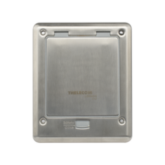 THORSMAN Caja de piso con contacto eléctrico (Duplex), resistente al agua, IP66 (Con tapa cerrada) (11000-53201) MOD: TH-MCRA