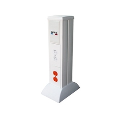 THORSMAN Mini columna para concentrar, distribuir y ordenar cables de energía eléctrica o puertos de datos de telecomunicaciones (10000-01000) MOD: TH-MIC