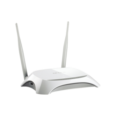 TP-LINK Router inalámbrico 3G/4G, 300 Mbps 1 puerto USB (3G/4G), 1 puerto WAN 10/100 Y 4 puertos LAN 10/100, 2 antenas omnidireccionales de 5 dBi MOD: TL-MR3420