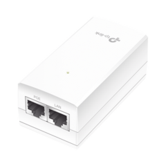 TP-LINK Inyector PoE pasivo de 24V, 2 puerto 10/100/1000 Mbps, plug-and-play MOD: TL-POE2412G