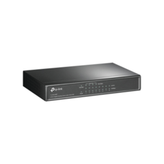 TP-LINK Switch Gigabit PoE+ no administrable de 8 puertos 10/100/1000 Mbps, solo 4 puertos PoE, para escritorio MOD: TL-SG1008P