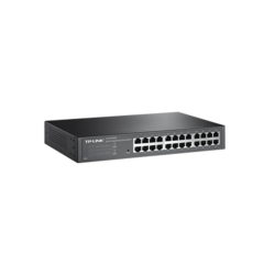 TP-LINK Switch Gigabit no administrable de 24 puertos 10/100/1000 Mbps para escritorio/rack MOD: TL-SG1024D