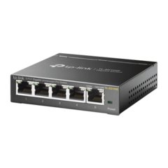 TP-LINK Switch Escritorio Easy Smart de 5 puertos 10/100/1000 Mbps / IGMP para Vigilancia / Calidad en el Servicio (QoS) / Gestión GUI TL-SG105E