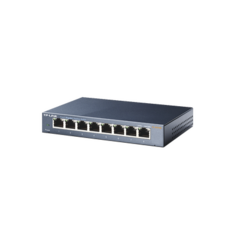 TP-LINK Switch Gigabit no administrable de 8 puertos 10/100/1000 Mbps MOD: TL-SG108