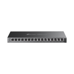 TP-LINK Switch Omada SDN Administrable 16 puertos 10/100/1000 Mbps / 8 Puertos PoE Inteligente af/at / Administración centralizada OMADA SDN / Presupuesto PoE 120W TL-SG2016P