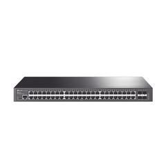 TP-LINK Switch Omada SDN Administrable / 48 puertos Gigabit y 4 puertos SFP+ / Funciones sFlow, QinQ y QoS / Administración centralizada OMADA MOD: TL-SG3452X