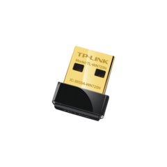 TP-LINK Adaptador USB Nano inalámbrico N 150 Mbps 2.4 GHz con 1 antena interna MOD: TL-WN725N
