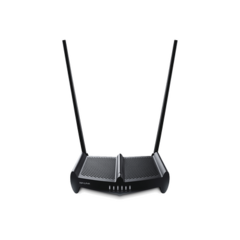 TP-LINK Router Inalámbrico de Alta Potencia, 2.4 GHz, 300 Mbps, 2 antenas externas omnidireccional 9 dBi, 4 Puertos LAN 10/100 Mbps, 1 Puerto WAN 10/100 Mbps, control de ancho de banda MOD: TL-WR841HP