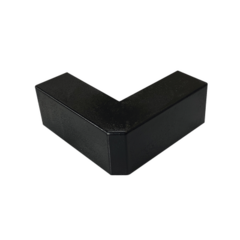 THORSMAN Esquinero Exterior Color Negro de PVC Auto Axtinguible, Para Canaleta TMK-1720-N-CC (5210-02003) TMK-1720-EE-N