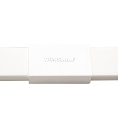 THORSMAN Pieza de unión color blanco de PVC auto extinguible, para canaleta TMK1720 (5280-02001) MOD: TMK-1720-U