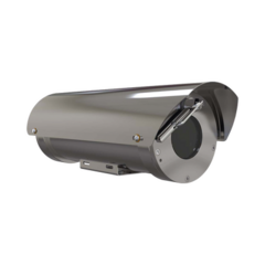 Hanwha Techwin Wisenet Camara IP Zoom con gabinete antiexplosion 2MP, 32X, IP68, WiseStream II / con wiper MOD: TNO-X6320E1WT1-Z