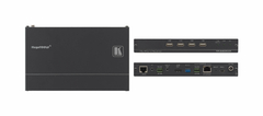 KRAMER TP-590RXR Receptor PoE de HDMI 4K60 4:2:0 con USB, Ethernet, RS–232, IR y Extracción de Audio Estéreo sobre HDBaseT 2.0
