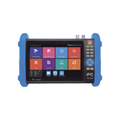 EPCOM Probador de Vídeo Android con Pantalla LCD de 7" para IP ONVIF / HD-TVI (8MP), HD-CVI (8MP) y AHD (5MP) / Wi-Fi, Scanner IP, WiFi, entrada HDMI TPTURBO8K