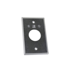 RAWELT Tapa rectangular aluminio para contacto de 40.3 mm, tipo RR a prueba de intemperie. MOD: TR-0423