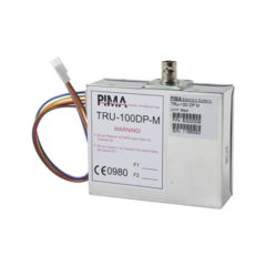 PIMA Comunicador Radio UHF para paneles de Alarma hasta 30Kms de Alcance. Frecuencia de 435 - 470 MHz. Compatible con Paneles de Alarma Serie Hunter e interfaces SAT9PID y SAT8. Potencia de 2.5W. TRU-100-DPM