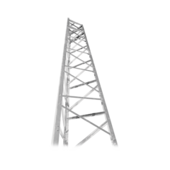 Trylon Torre Autosoportada de 40 ft (12.1 m) Titan T200 Galvanizada (incluye anclaje) MOD: TRY-T-40-T200-BOX